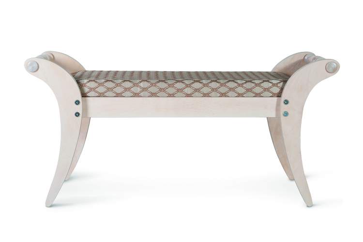 Банкетка Тифани белый ясень