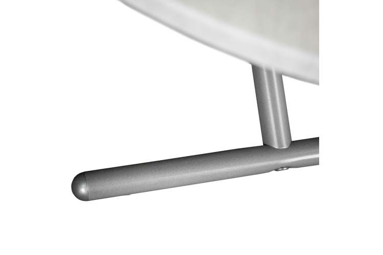 Стол журнальный Дуэт 14 дуб дымчатый/металлик-5