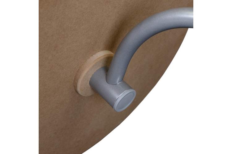 Стол журнальный Дуэт 14 дуб дымчатый/металлик-7