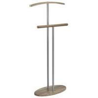 Вешалка костюмная Верис 4 металлик/дуб крымский состаренный Вешалка костюмная Верис 4 металлик/дуб крымский состаренный