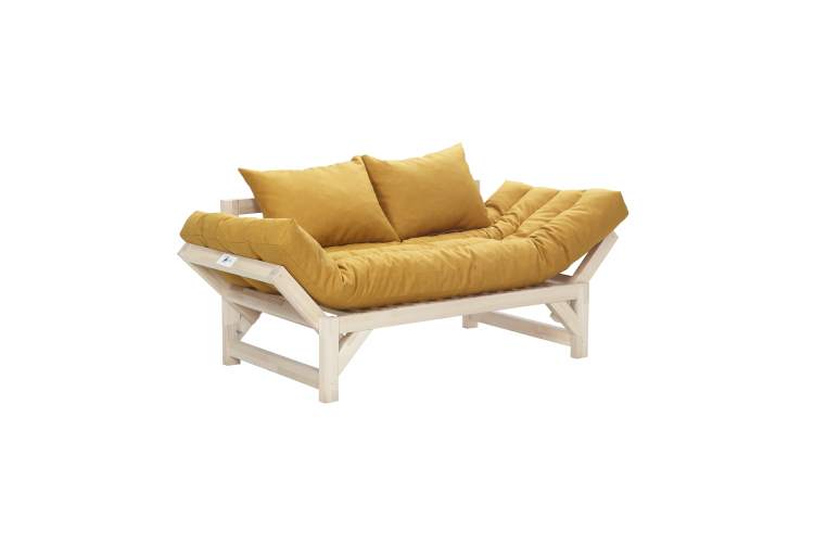 Диван Бинго ткань savana plus yellow, каркас лак-1