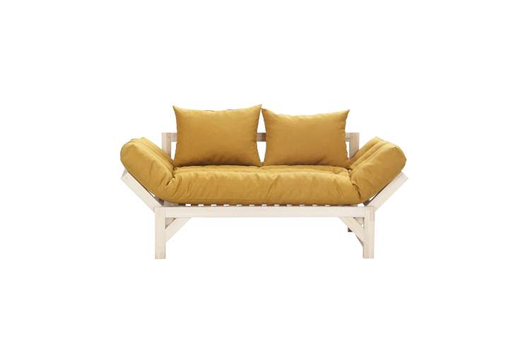 Диван Бинго ткань savana plus yellow, каркас лак-3