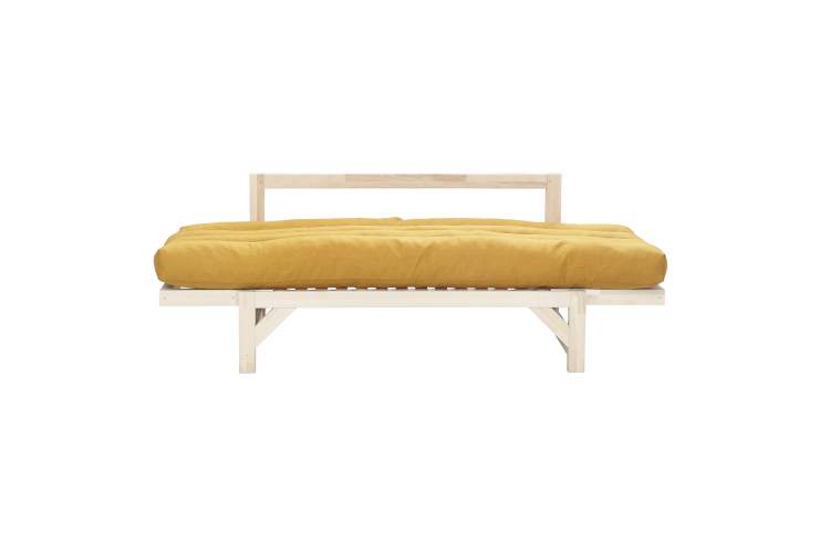 Диван Бинго ткань savana plus yellow, каркас лак-7