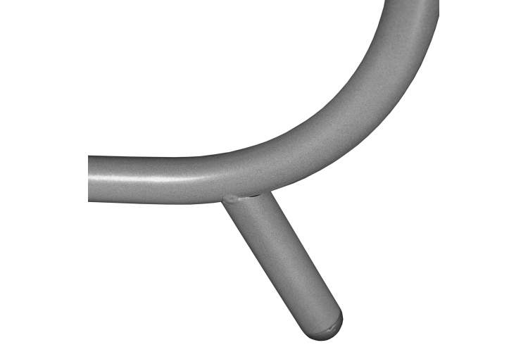 Стол журнальный Дуэт 14 дуб дымчатый/металлик-4