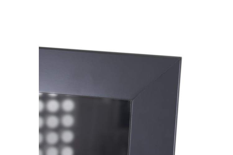 Зеркало настенное BeautyStyle 11 серый графит 118 см х 60,6 см-7