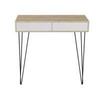 Стол-консоль Телфорд дуб сонома/белый