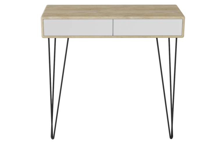 Стол-консоль Телфорд дуб сонома/белый