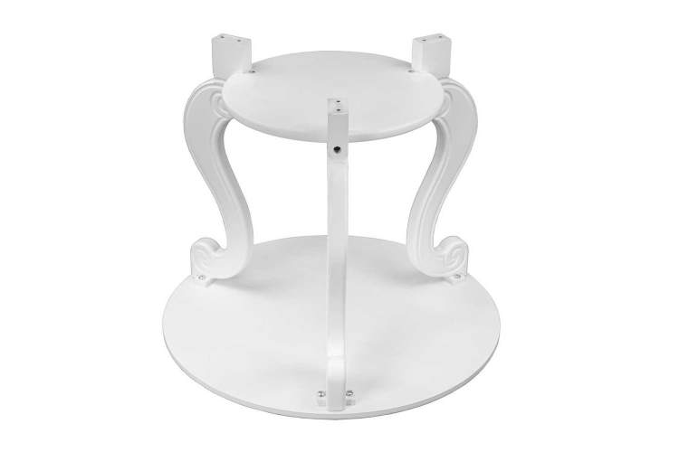 Стол журнальный Грация (М) ЛАЙТ белый-8