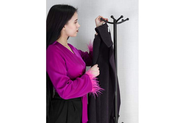 Вешалка напольная Пико 16 черный-6