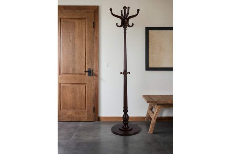 Вешалка напольная В 1Н тёмно-коричневый-8