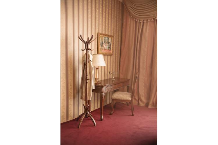 Вешалка напольная В 12Н средне-коричневый-7