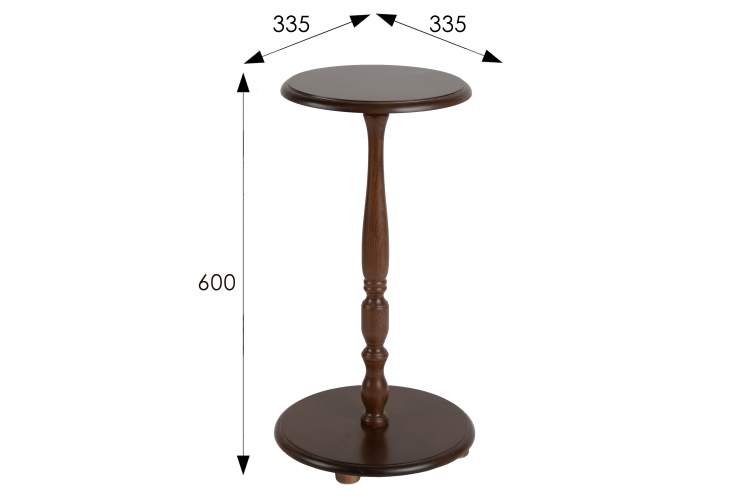 Подставка для цветов Селена средне-коричневый-9