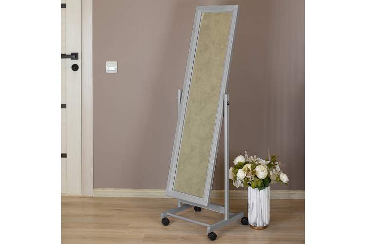 Зеркало напольное BeautyStyle 27 серый 135 см х 42,5 см-5