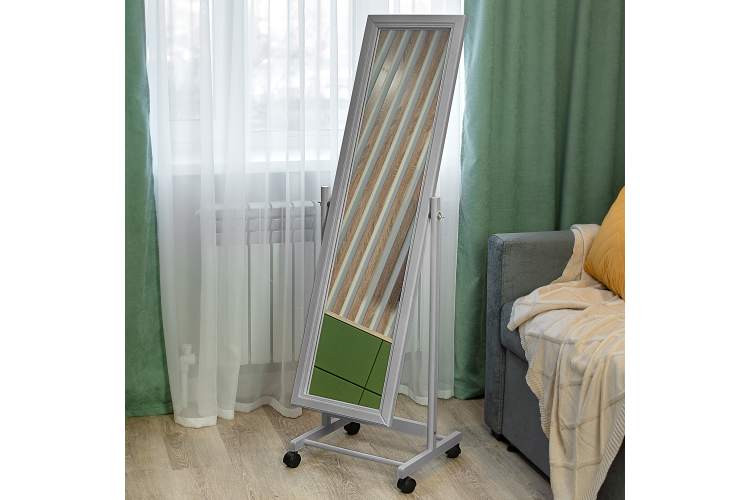 Зеркало напольное BeautyStyle 27 серый 135 см х 42,5 см-6