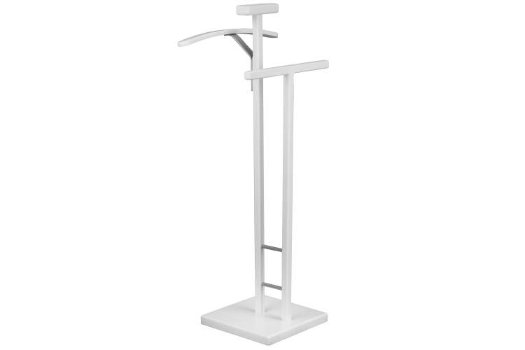 Вешалка костюмная ГАЛАНТ 340 металлик/ белый