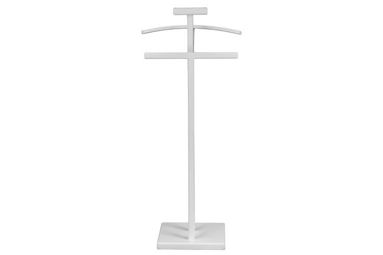 Вешалка костюмная ГАЛАНТ 340 металлик/ белый-2