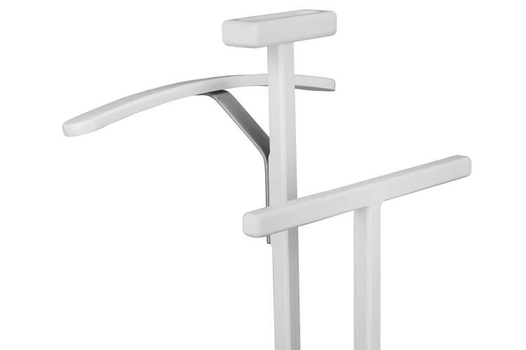 Вешалка костюмная ГАЛАНТ 340 металлик/ белый-4