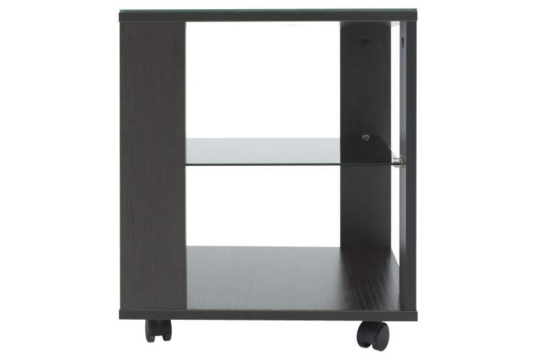 Стол журнальный BeautyStyle 6 венге/стекло черное-1