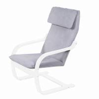 Кресло Малави ткань Твист 16, каркас береза белая в гостиную