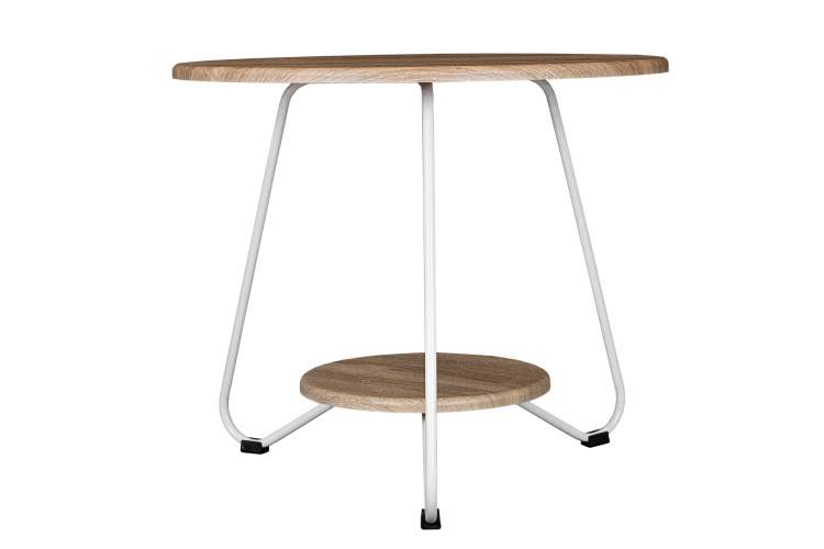 Стол журнальный BeautyStyle 38 дуб сонома/белый-3