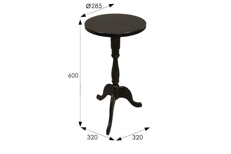 Подставка под цветы напольная П2 венге-10
