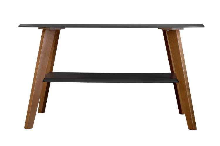 Стол журнальный BeautyStyle 18 графит/бук-1