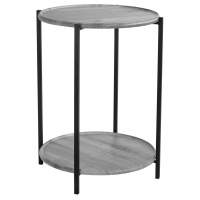 Стол журнальный BeautyStyle 21 орех гикори grey/черный в гостиную