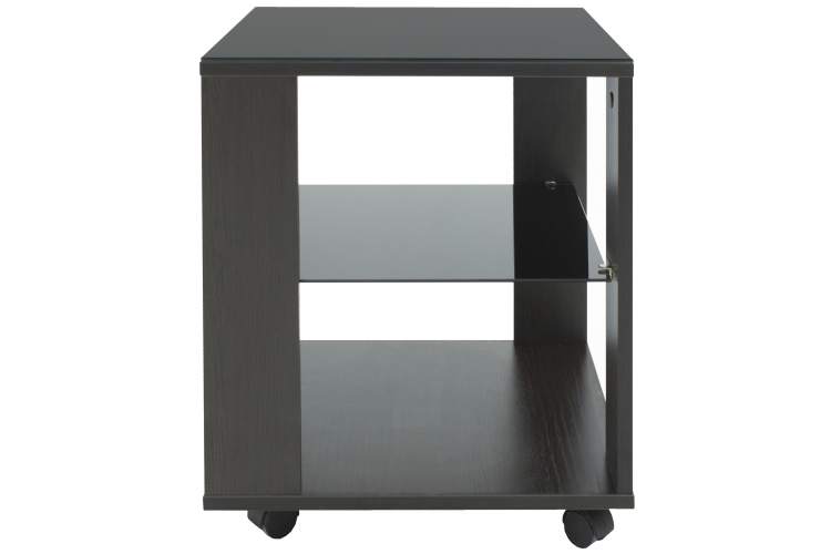 Стол журнальный BeautyStyle 6 венге/стекло черное-2