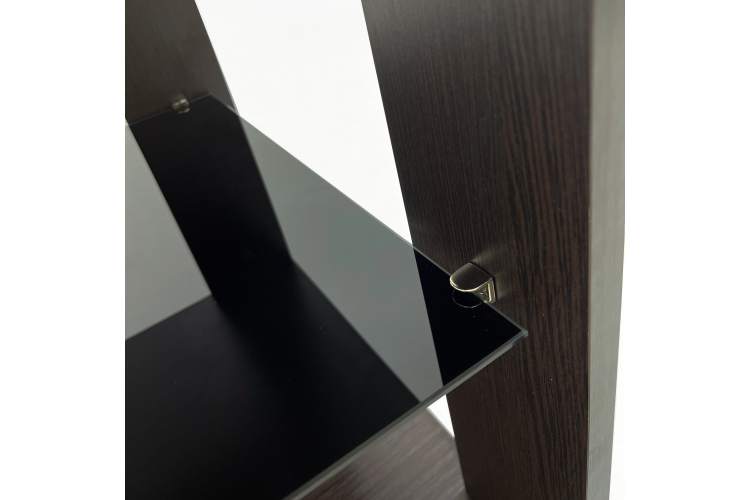 Стол журнальный BeautyStyle 6 венге/стекло черное-5