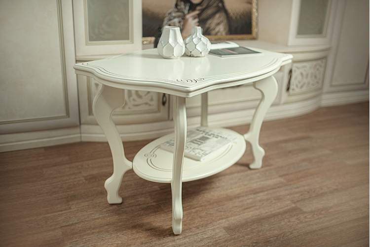 Стол журнальный Берже 1 слоновая кость-10