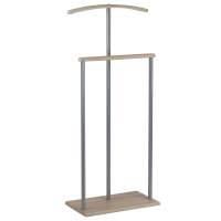 Вешалка костюмная Дэви 1 металлик/дуб сонома Вешалка костюмная Дэви 1 металлик/дуб сонома