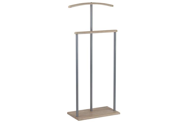 Вешалка костюмная Дэви 1 металлик/дуб сонома