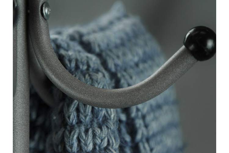 Вешалка напольная Пико 4 серый бетон-6