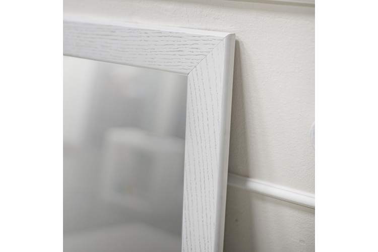 Зеркало навесное Берже 24-90 белый ясень 90 см х 55 см-1