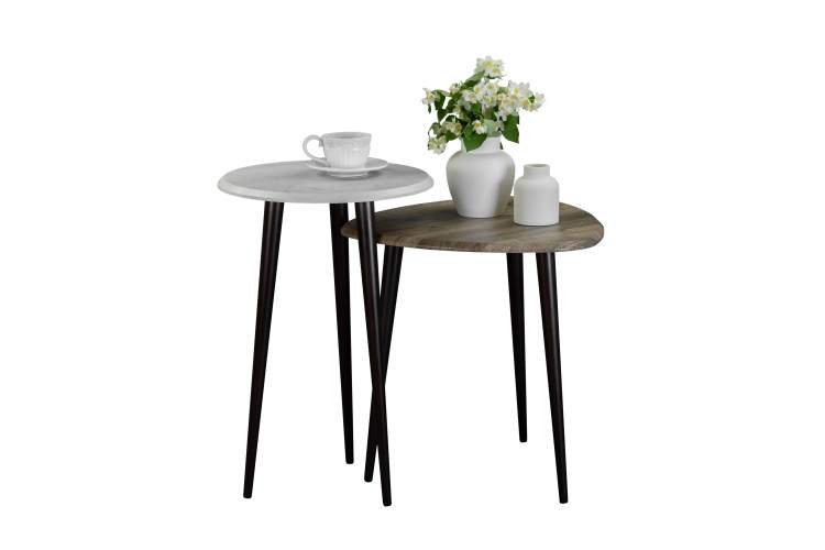 Стол журнальный BeautyStyle 2 дуб дымчатый/венге-10