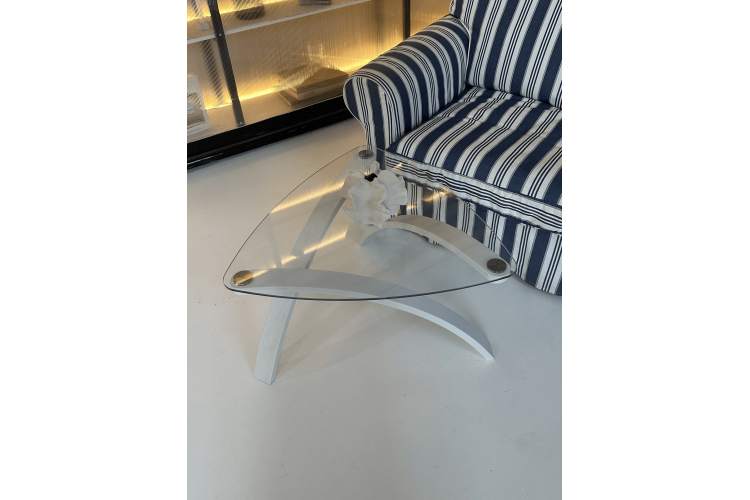 Стол журнальный Гурон 3 ясень белый-3