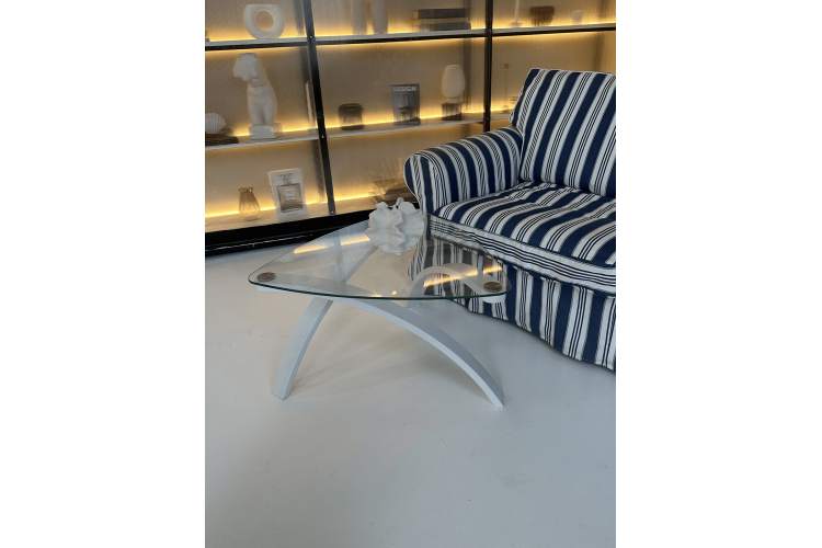 Стол журнальный Гурон 3 ясень белый-4