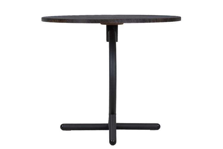 Стол журнальный Дуэт 14 дуб маррон/черный-3