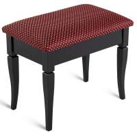 Банкетка Ретро М с ящиком венге, ткань коронка в гостиную