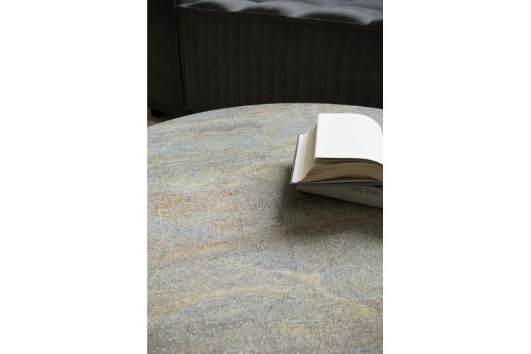 Стол журнальный Рикон гранж/винный металлик-3