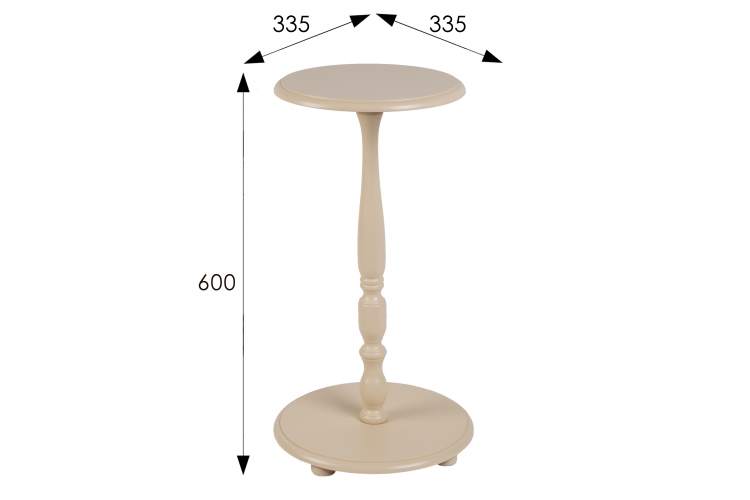 Подставка для цветов Селена слоновая кость-1