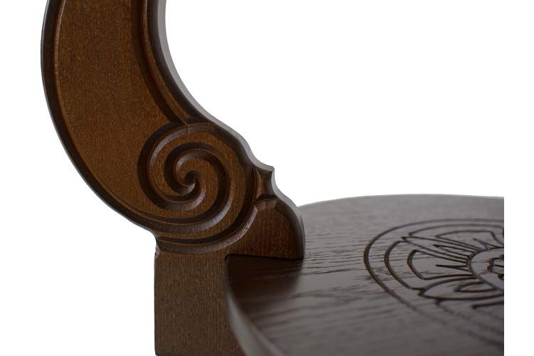 Стол журнальный Грация (М) темно-коричневый-4