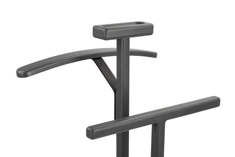 Вешалка костюмная ГАЛАНТ 340 черный/ серый графит-4