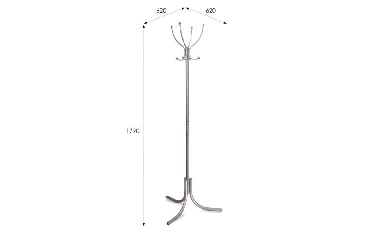 Вешалка напольная М 3 металлик-2