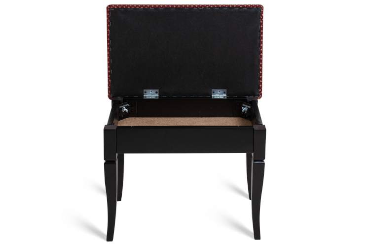 Банкетка Ретро М с ящиком венге, ткань коронка-8