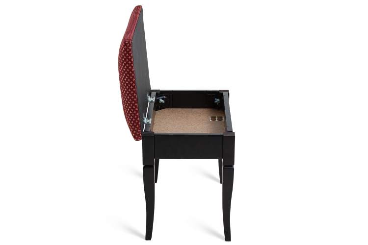 Банкетка Ретро М с ящиком венге, ткань коронка-9