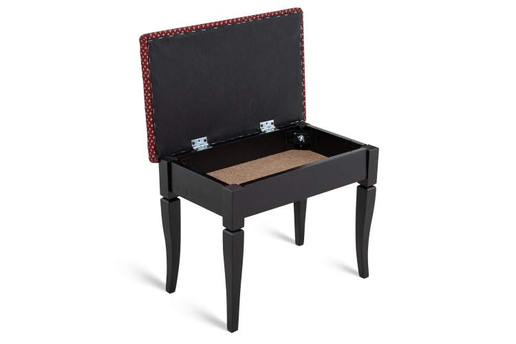 Банкетка Ретро М с ящиком венге, ткань коронка-10