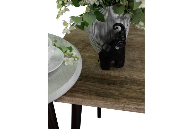 Стол журнальный BeautyStyle 2 дуб дымчатый/венге-11