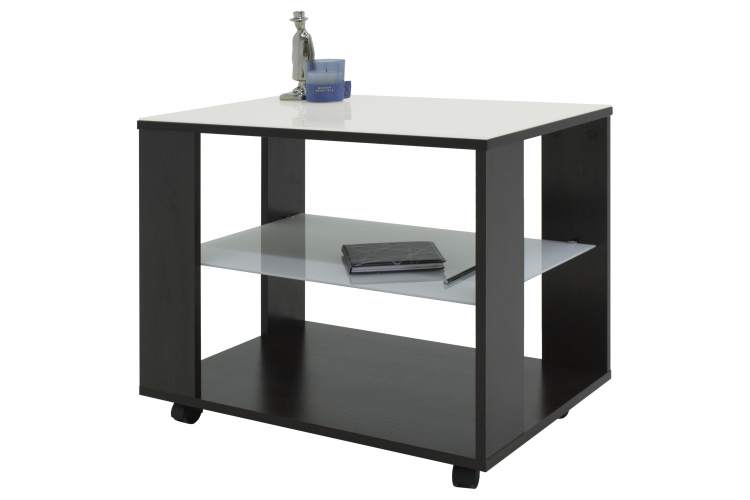 Стол журнальный BeautyStyle 5 венге/стекло белое-10