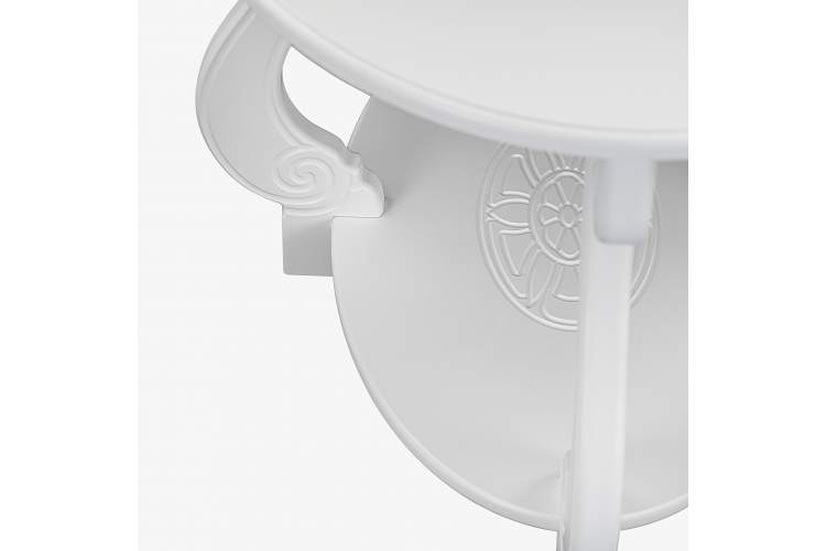 Стол журнальный Овация (М) ЛАЙТ белый-5